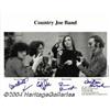 Image 1 : Country Joe and the Fish Autographs, Signed Photo and Set List (2004).