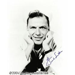 Frank Sinatra Signed Photo.