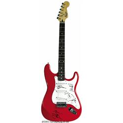 Fender Guitar Signed by Aerosmith.