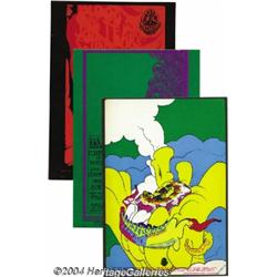 Family Dog Postcard Group (Family Dog, 1968) Condition: Average NM.