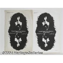 Frank Zappa and the Mothers of Invention - Concert Poster (1971).