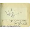 Image 1 : Hollywood Autograph Book (circa 1940).