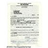 Image 1 : Eddie Anderson - Signed Agreement (1953).