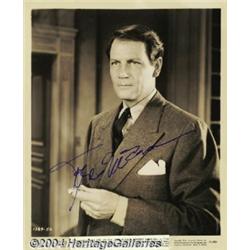 Rex Harrison, Paul Henreid, Joel McCrea, and Ray Milland Autographs.