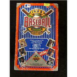 1992 UPPER DECK BASEBALL EDITION CARD BOX (THE COLLECTOR'S CHOICE)