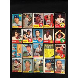 1960'S BASEBALL TRADING CARDS LOT