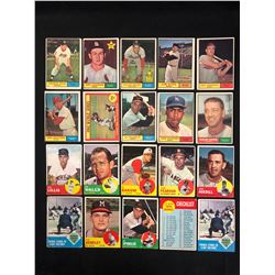 1960'S BASEBALL TRADING CARDS LOT
