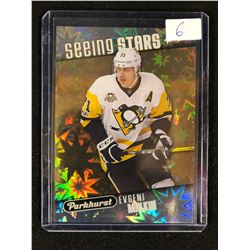 PARKHURST SEEING STARS EVGENI MALKIN HOCKEY CARD