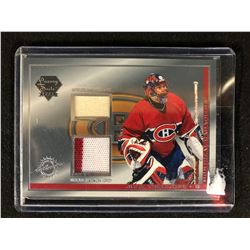 2004 LUXURY SUITE GAME USED FABRICS HOCKEY JOSE THEODORE