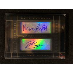 ANTHOLOGY DUAL AUTOGRAPHS HOCKEY (PUEMPEL/ BIGGS)