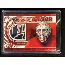 IN THE GAME MOTOWN MADNESS PATCH OF HONOR MIKE VERNON HOCKEY CARD