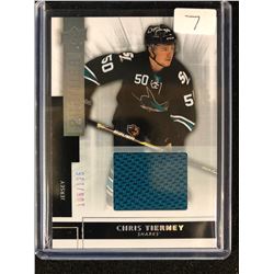 UPPER DECK PREMIERE CHRIS TIERNEY JERSEY HOCKEY CARD