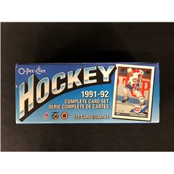 1991-92 O-PEE-CHEE HOCKEY BOX