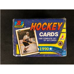 1990 BOWMAN PREMIER EDITION HOCKEY BOX