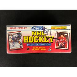 1990 SCORE NHL HOCKEY PREMIER EDITION COLLECTOR BOX