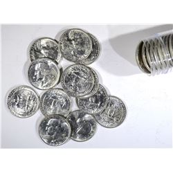 BU ROLL OF 1955-D WASHINGTON QUARTERS
