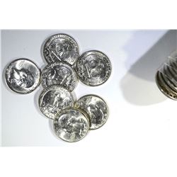 BU ROLL 1959-D WASHINGTON QUARTERS