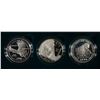 Image 1 : 1994 U.S. VETERANS 3-PIECE PF COMMEM DOLLAR SET