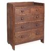 Image 1 : Gustav Stickley chest of drawers in chestnut