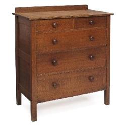Gustav Stickley chest of drawers, #909