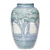 Image 1 : Newcomb College vase, tapered shape landscape 