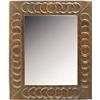 Image 1 : Arts & Crafts mirror, hammered raised copper  