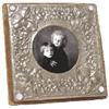 Image 1 : Arts & Crafts frame, hammered pewter 
