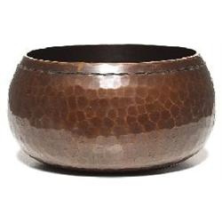 Roycroft vase, hammered copper