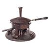 Image 1 : Onondaga Metal Shops chafing dish, hammered copper 