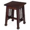 Image 1 : Roycroft tabouret #49, mahogany