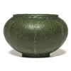Image 1 : Unusual Grueby vase, round form 