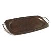 Image 1 : Roycroft tray, two handled form in hammered copper