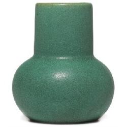 Teco vase, small bulbous form 