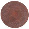 Image 1 : Roycroft leather mat, circular form 