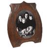 Image 1 : Arts & Crafts frame, finely hammered copper 