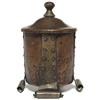 Image 1 : Benedict Studio covered vessel, cylindrical 