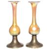 Image 1 : Silvercrest vases, pair, bronzed  