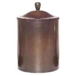 Roycroft humidor, cylindrical copper
