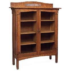 Limbert bookcase ebon-oak line, two