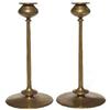 Image 1 : Arts & Crafts candlesticks, pair