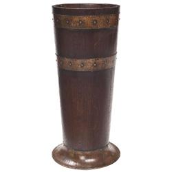 Gustav Stickley umbrella stand, #80