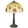 Image 1 : Handel lamp, obverse and reverse painted shade