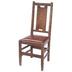 L & JG Stickley chairs, pair, #360