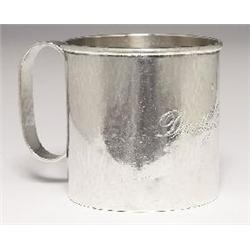 Randahl child's cup, with Randahl butter pats