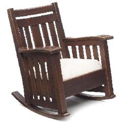 Harden rocker, bent arm form