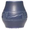 Image 1 : Rookwood vase blue matt