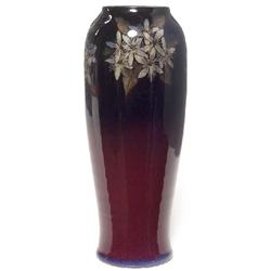 Rookwood vase, Black Opal 