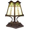 Image 1 : Prairie School newell post lamp