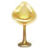 Image 1 : Quezal vase, miniature jack-in-the-pulpit 
