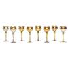 Image 1 :  L.C. Tiffany glasses, set of eight, gold favrile